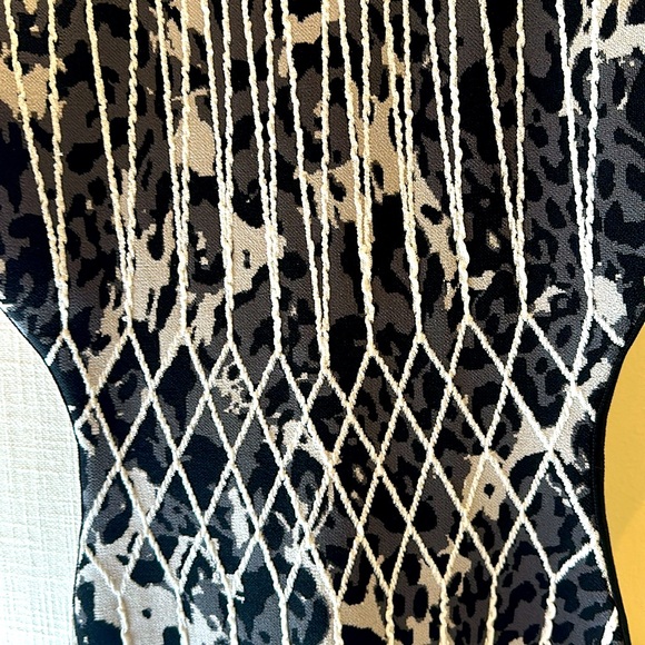 Herve Leger body con dress with U back size small - Picture 2 of 6